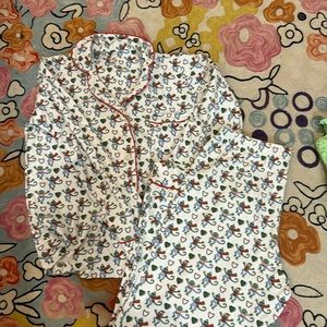 Exclusive, Christmas, merry monkey, Roberta, roller rabbit, long sleeve pajamas